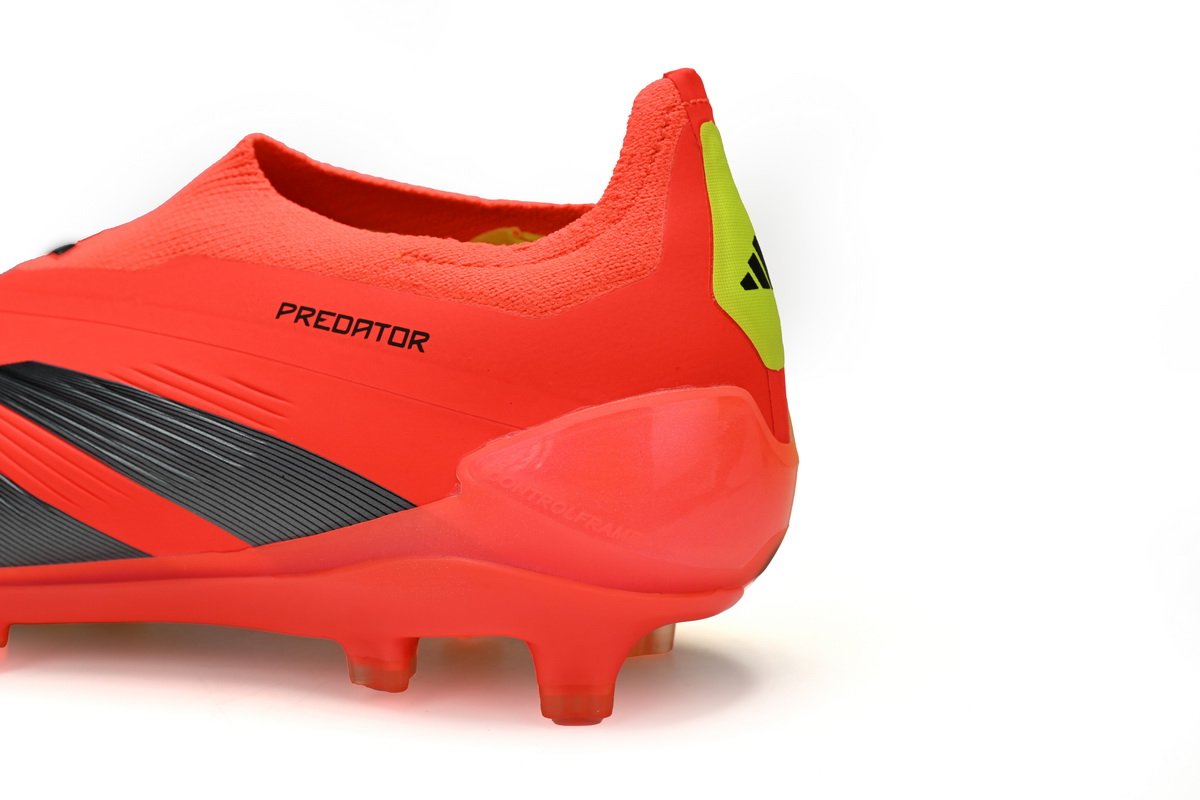 Adidas Predator Mutator 20.1 Low Black Red IG7712 (Laceless) - Image 9