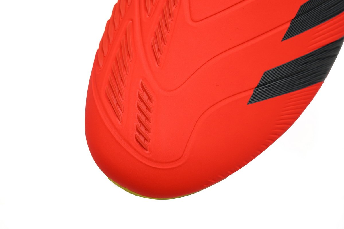 Adidas Predator Mutator 20.1 Low Black Red IG7712 (Laceless) - Image 7