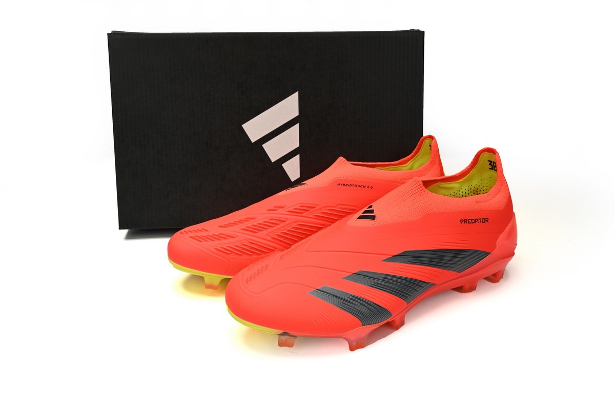 Adidas Predator Mutator 20.1 Low Black Red IG7712 (Laceless) - Image 3