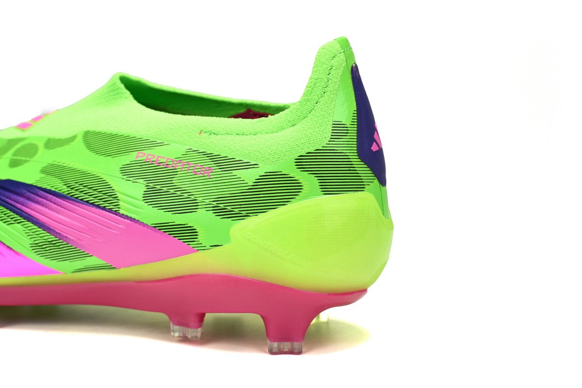 Adidas Predator Mutator 20.1 Low Green Pink Purple  IG8771 (Laceless) - Image 9