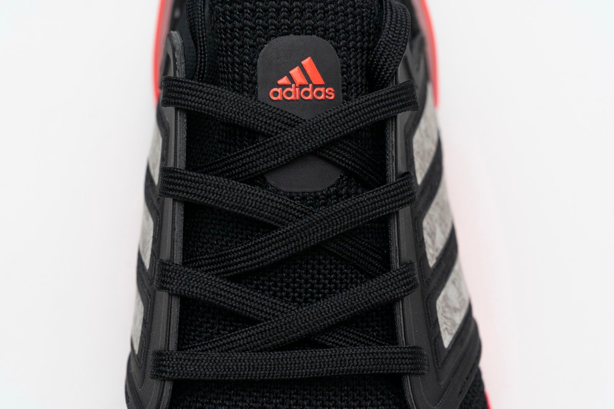 Adidas Ultra Boost 20 Core Black Signal Coral EG0756 - Image 8