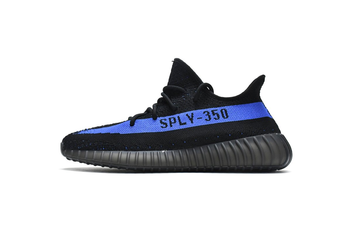adidas_yeezy_boost_350_v2_black_blue_gy7164_184AC3BD0A611 adidas Yeezy Boost 350 V2 Black Blue Reps GY7164 - Image 1