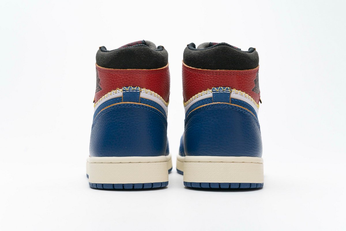 Air Jordan 1 Retro High Union Los Angeles Blue Toe BV1300-146 - Image 6
