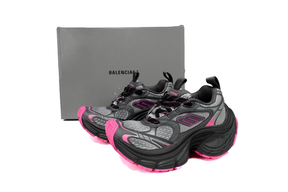 Balenciaga 10 XL White Gray Black Black Powder 784342 W2MV2 1510 - Image 2