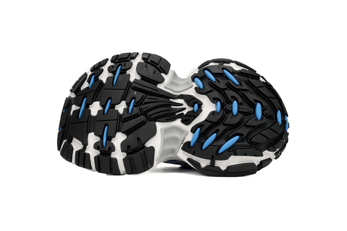 Balenciaga 10 XL White Gray Black White Blue 784342 W2MV2 1214 - Image 5