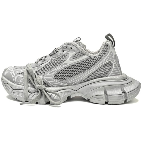 Balenciaga 3XL Silver Light Gray 734731 W3XLR 1281