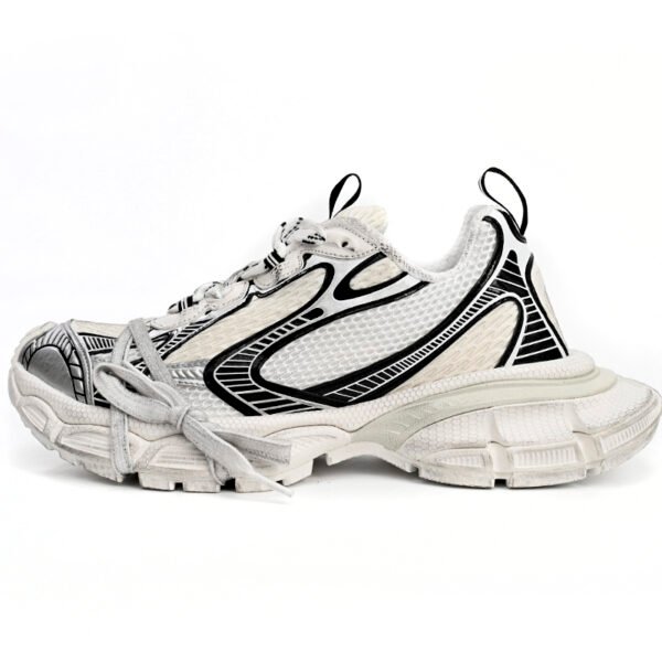 Balenciaga 3XL Silver Rice White Black 542229 W1RB5 0352