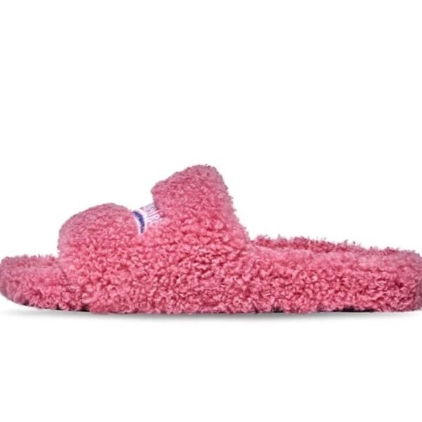 Balenciaga Furry Slide Pink  654261WBDZ05096