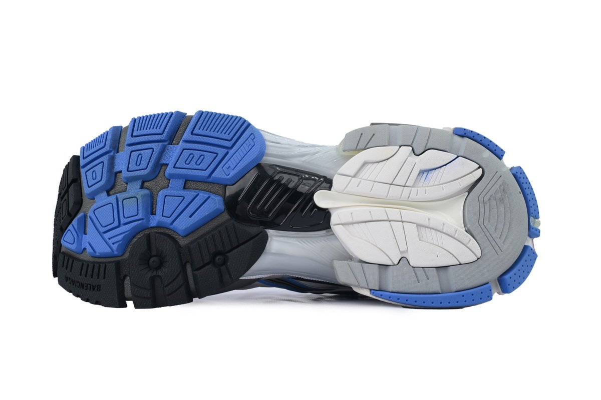 Balenciaga Runner Sneaker 'Worn-Out - Blue Grey' 772774 W3RNY 4912 - Image 4
