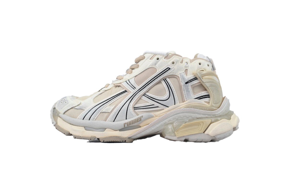 balenciaga_runner_sneaker_white_brown_772767_w3rny_1205_1CC85805C8A1B Balenciaga Runner Sneaker White Brown 772767 W3RNY 1205 - Image 1