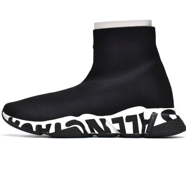 Balenciaga Speed Black(black letters)