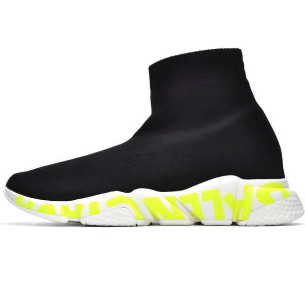 Balenciaga Speed Black(green letter)