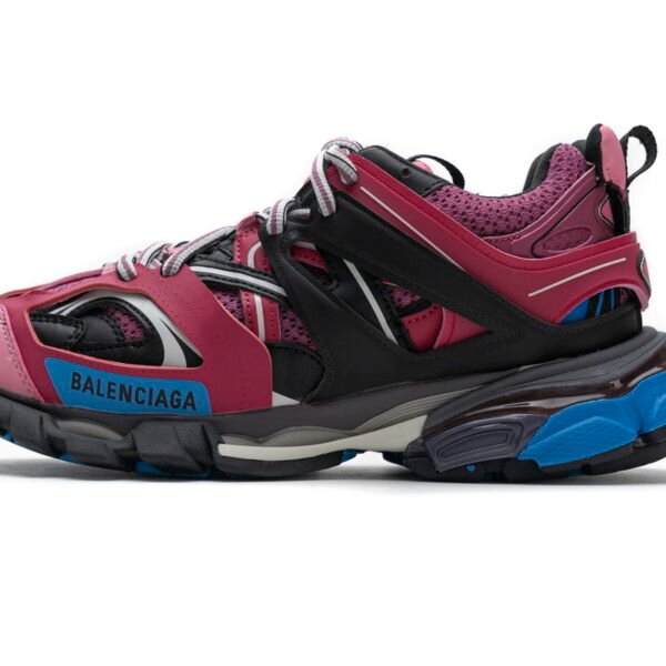 Balenciaga Track Black Purplish Red  542436 W1GB7 5482