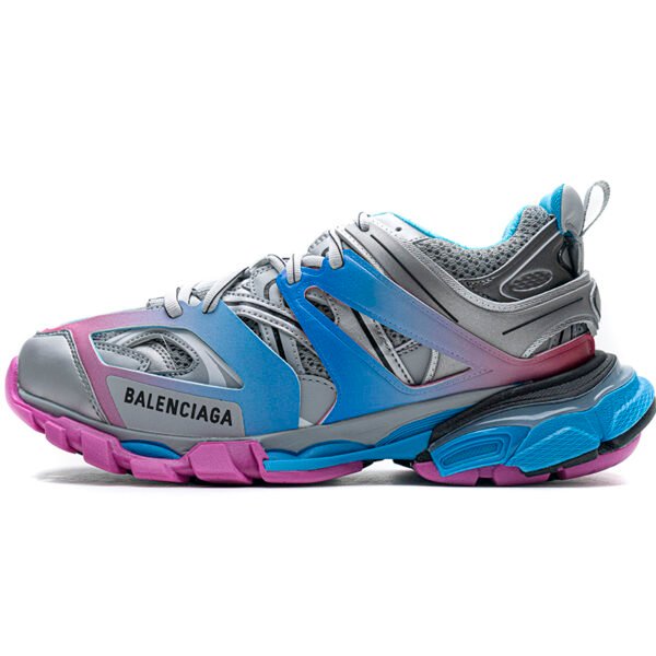 Balenciaga Track.Blue Pink Silver 542436 W1GC1 4051