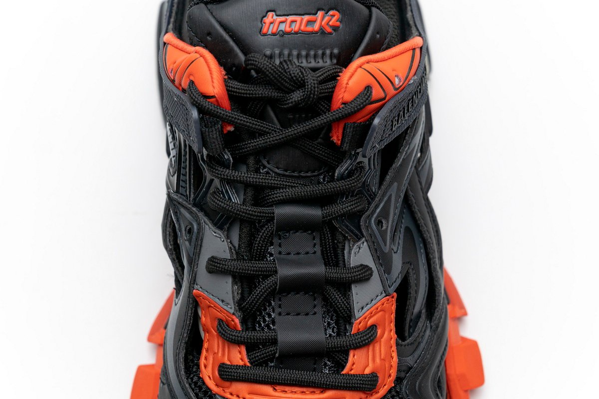 Balenciaga Track 2 Sneaker Dark Grey Orange  570391 W2GN1 2002 - Image 8