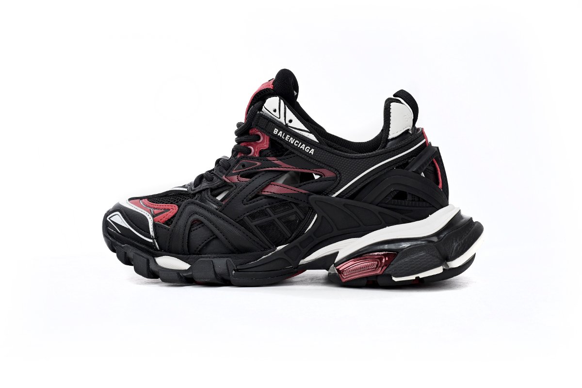 Balenciaga Track 2 Sneaker Military Black White Red 568614 W2GN3 6000 - Image 1