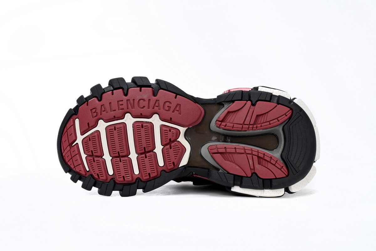 Balenciaga Track 2 Sneaker Military Black White Red 568614 W2GN3 6000 - Image 7