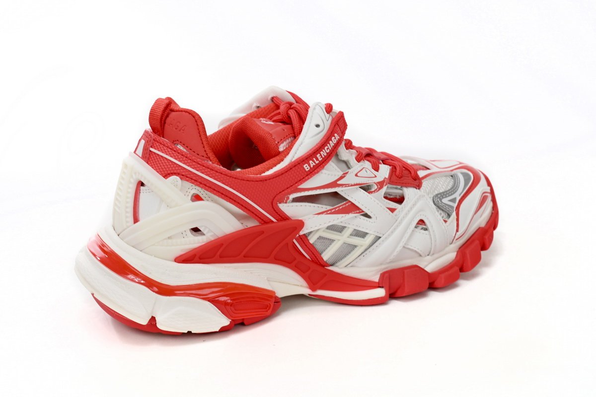 Balenciaga Track 2 Sneaker Military Black White Red 568615 W2GN3 1293 - Image 10