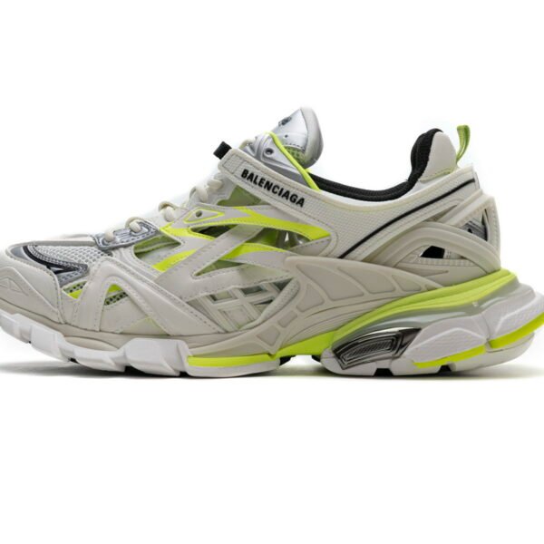 Balenciaga Track 2 Sneaker White Fluo Yellow 568515 W2ON3 9073