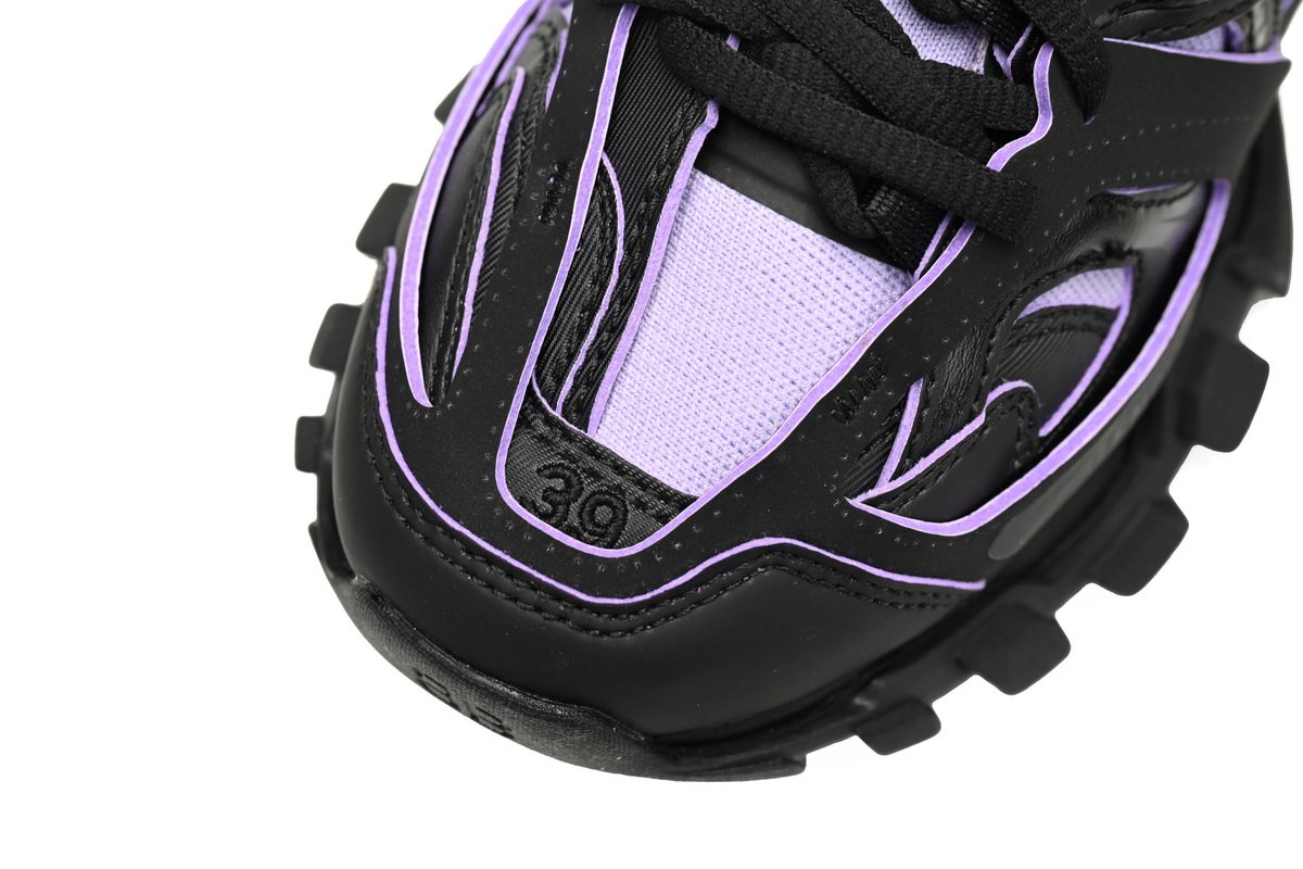 Balenciaga Track Black Rice Black Purple  736328 W3SKC 1058 - Image 7