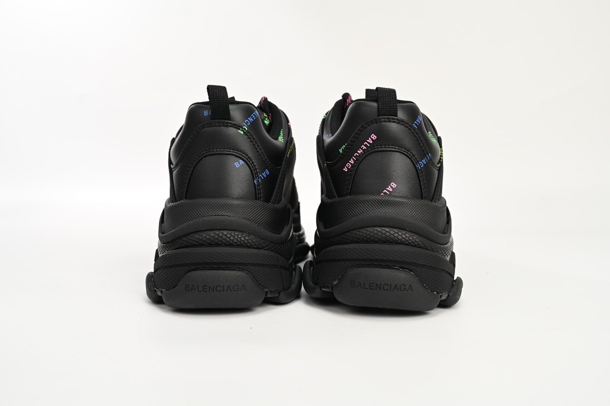 Balenciaga Triple S Letter Colorful 524039 W2FA1 1210 - Image 4