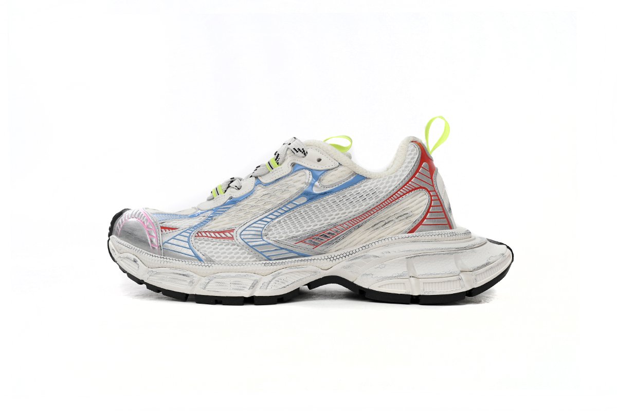balenciaga_white__red_and_blue__734734w3xl5_9645_1850102BCFB13 Balenciaga White, red And Blue 734734W3XL5 9645 - Image 1