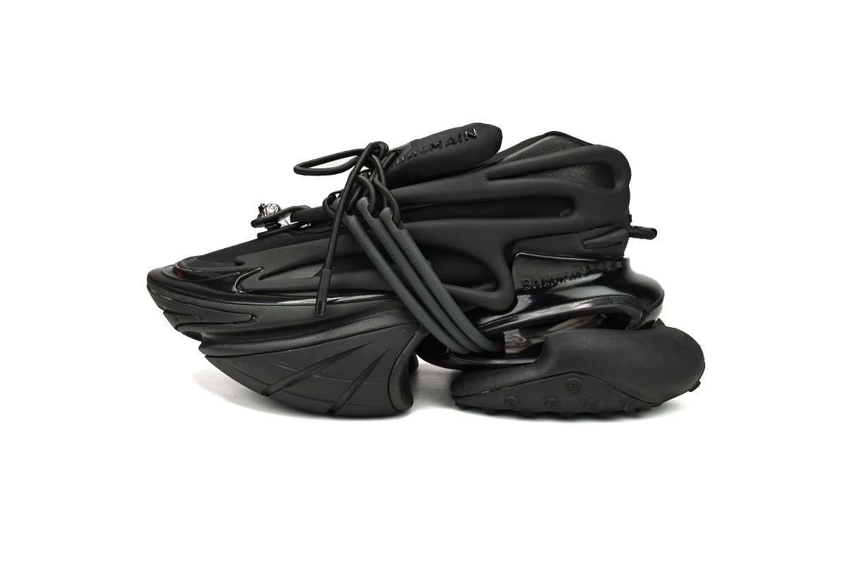 BALMAIN Multikolor Buty sportowe Black YM1VJ309 - Image 1