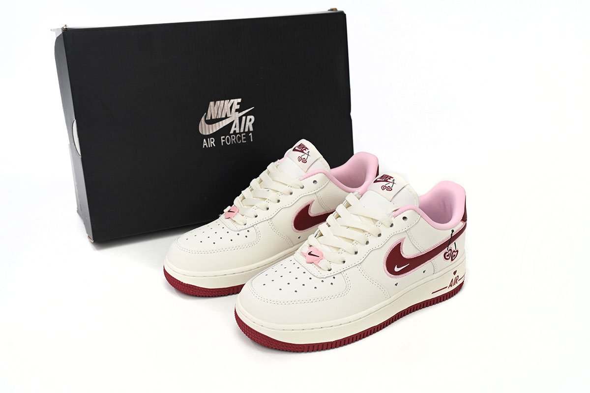 CLOT x Nike Air Force 1 Low Cherry FD4616-161 - Image 2