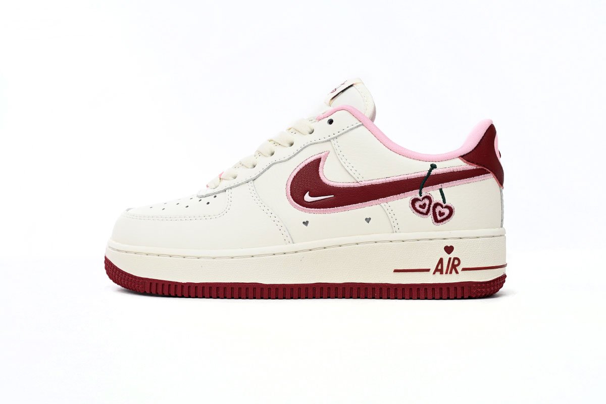 CLOT x Nike Air Force 1 Low Cherry FD4616-161 - Image 1