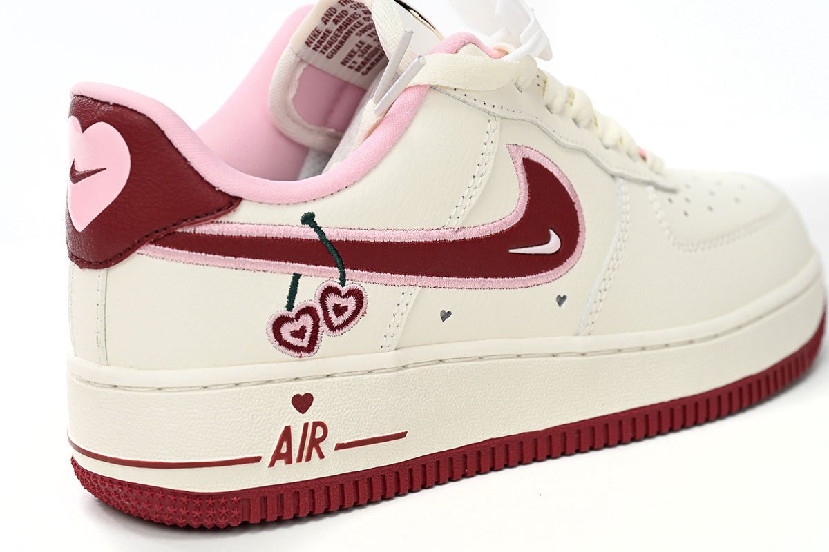 CLOT x Nike Air Force 1 Low Cherry FD4616-161 - Image 8