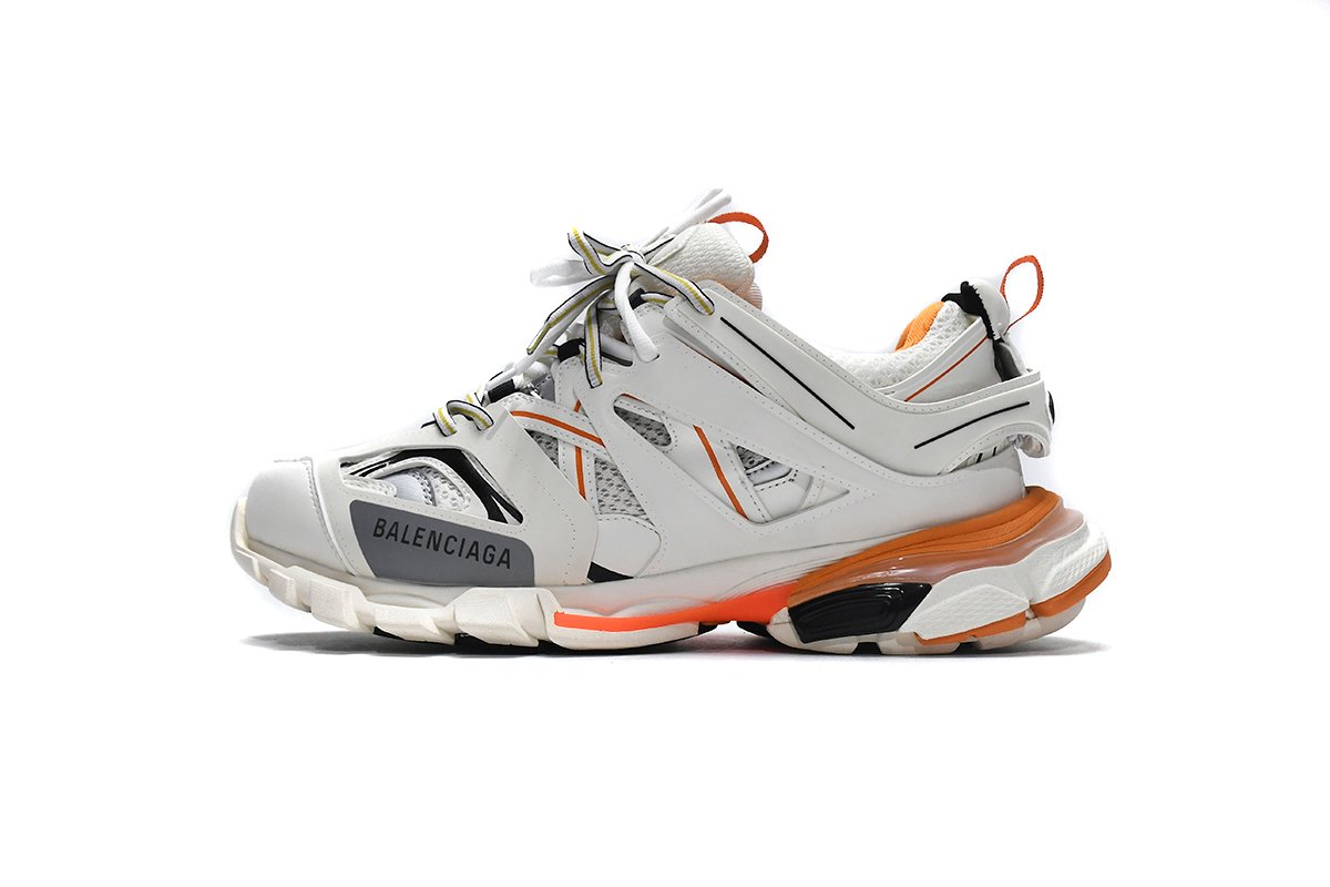 Balenciaga Track White Orange Black 542436 W1GB1 9059 - Image 1