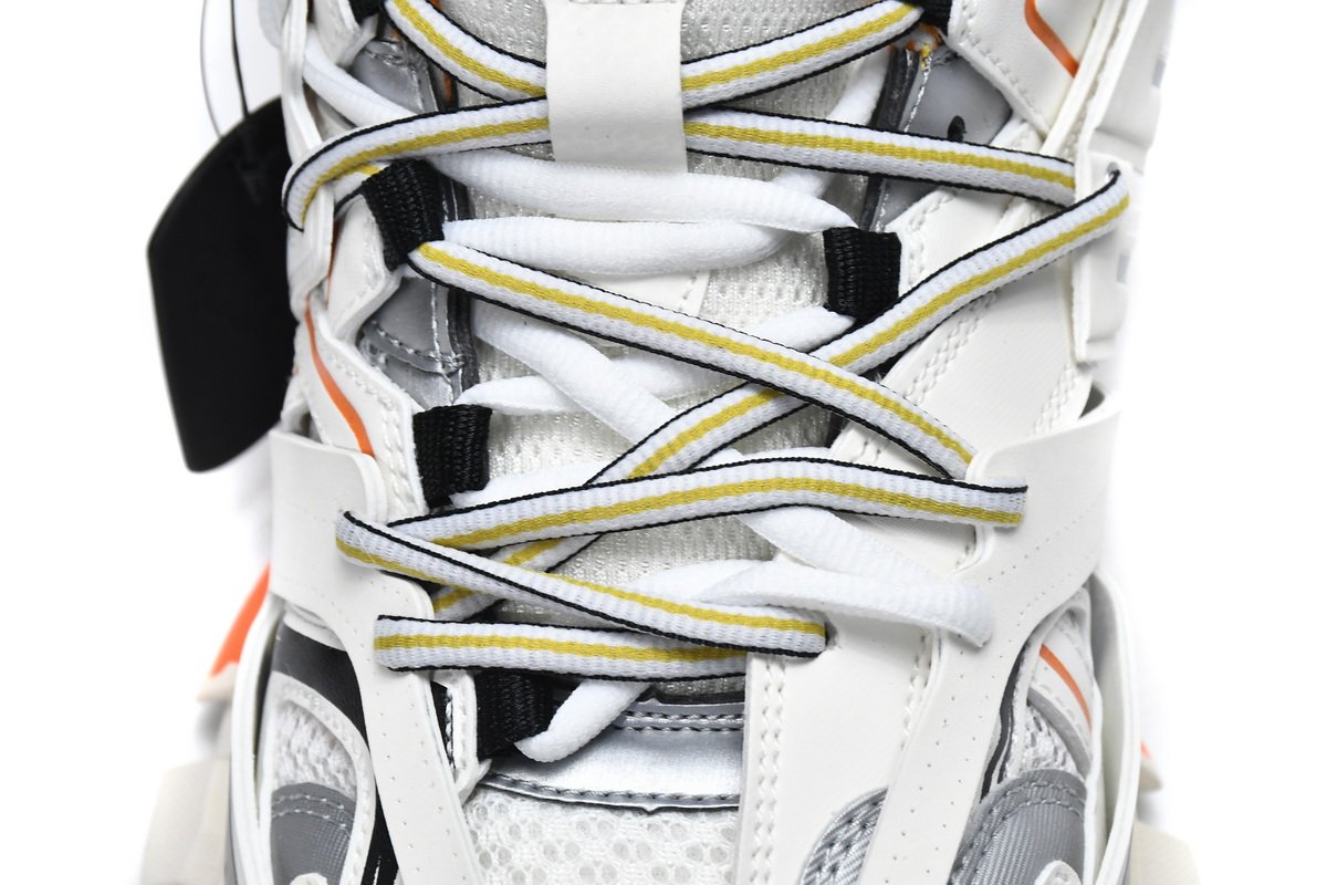 Balenciaga Track White Orange Black 542436 W1GB1 9059 - Image 9