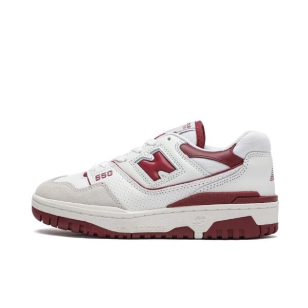 New Balance 550 Sea Salt Burgundy  BB550LI1