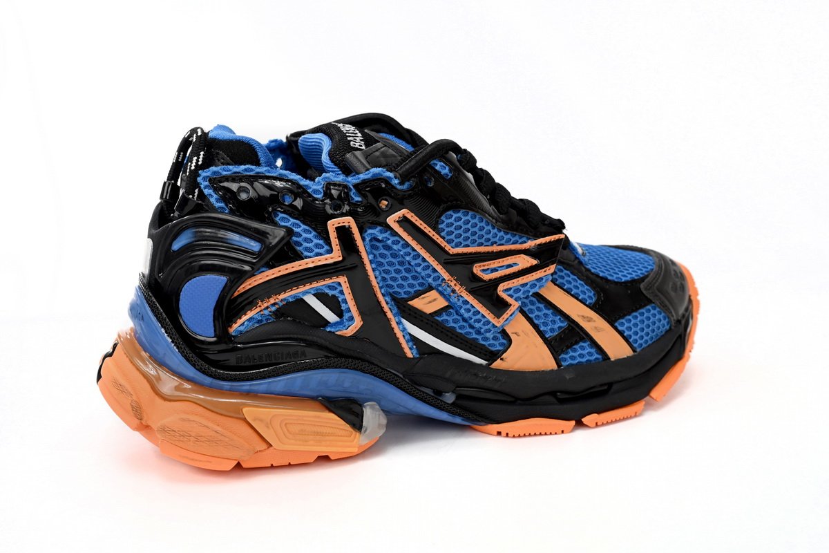 Balenciaga Runner Blue Yellow Black 677402 W3RB2 1120 - Image 7