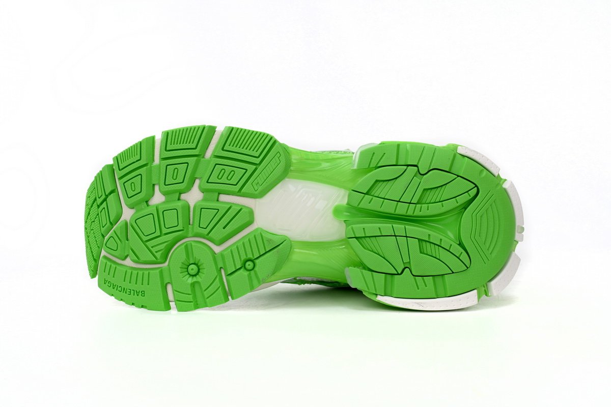 Balenciaga Runner White Green 677402 W3RBM 3590 - Image 7