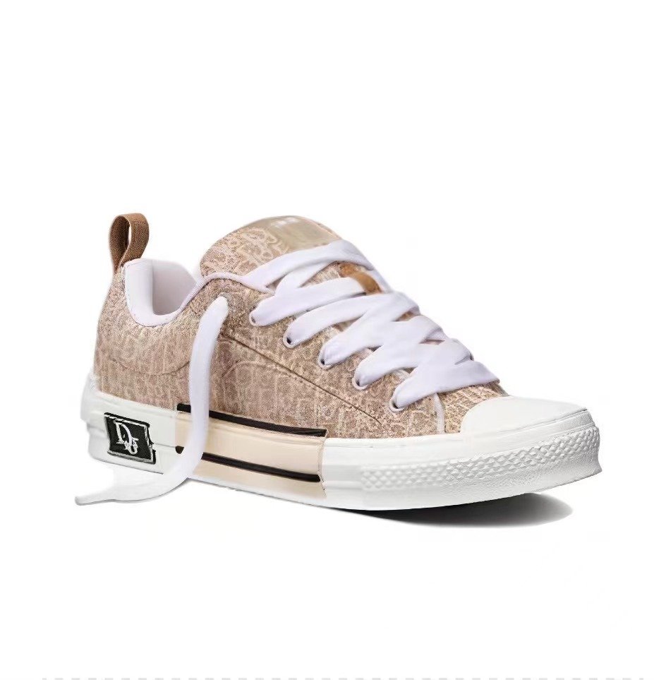Dior B23 Skater Low Top Beige Dior Oblique Jacquard 3SN292ZUY_H100 - Image 2