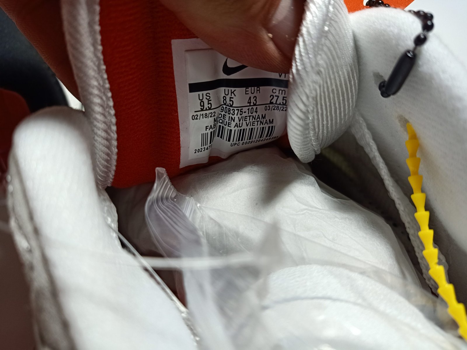 Nike Fake Air Max 1  Obsidian 908375-104 - Image 5