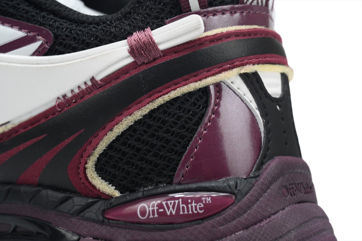 OFF-WHITE Out Of  Black Purple Re OMIA295F24 FAB00 10012 - Image 6