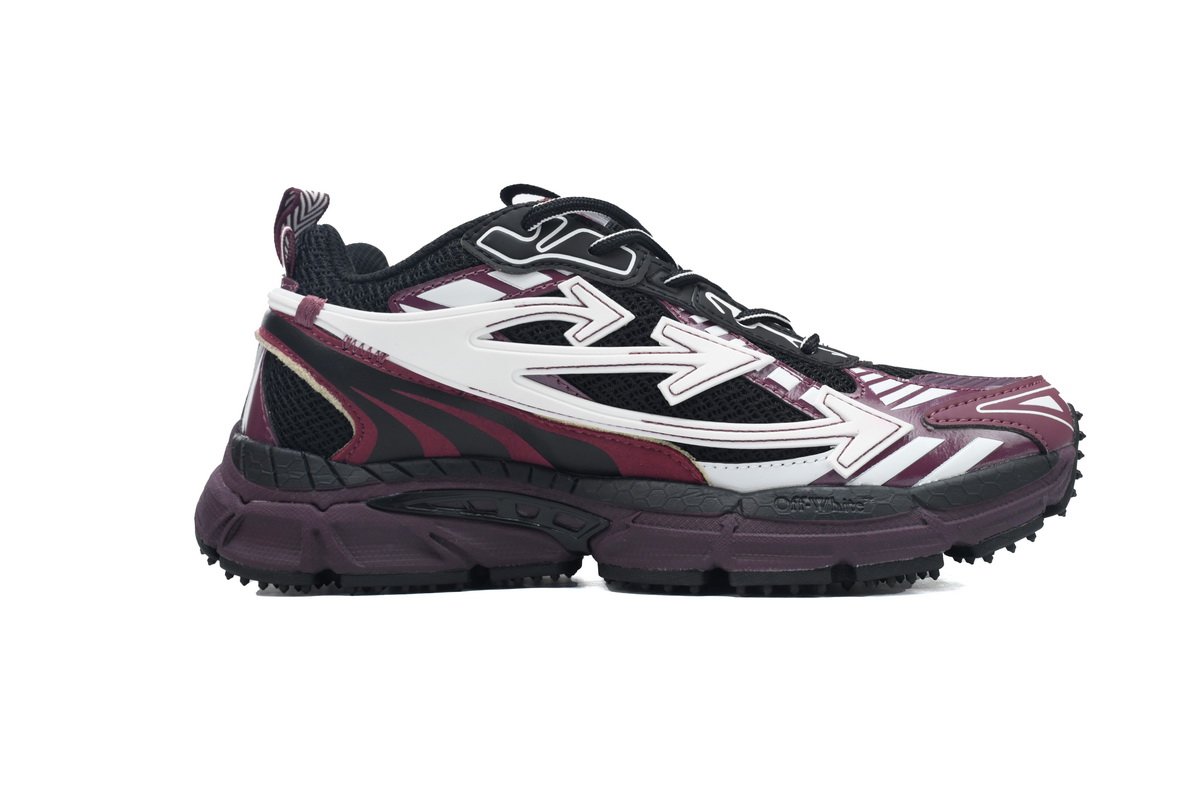 OFF-WHITE Out Of  Black Purple Re OMIA295F24 FAB00 10012 - Image 3