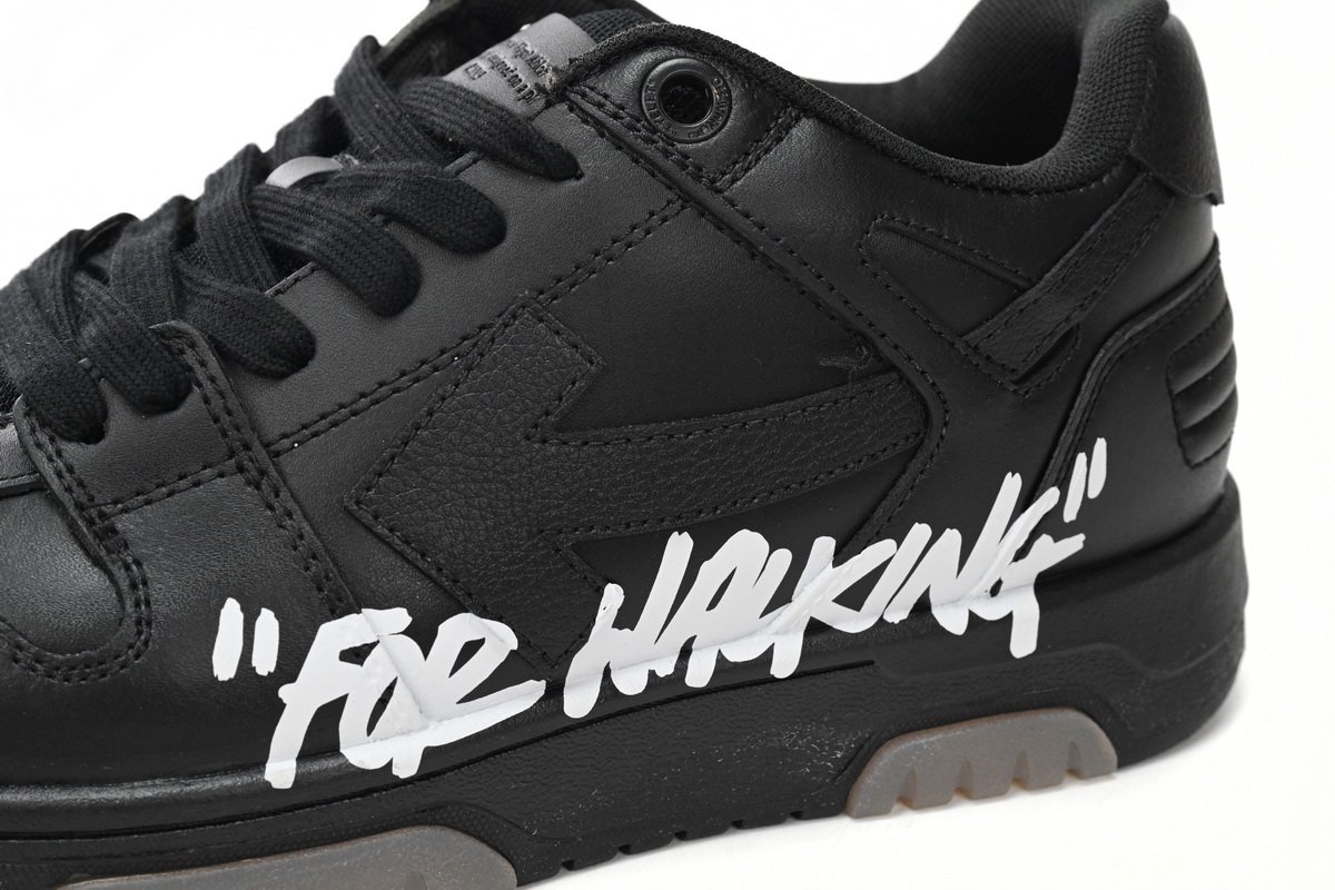 OFF-WHITE Out Of Offic Black OMIA18 9S21LEA00 41001 - Image 4