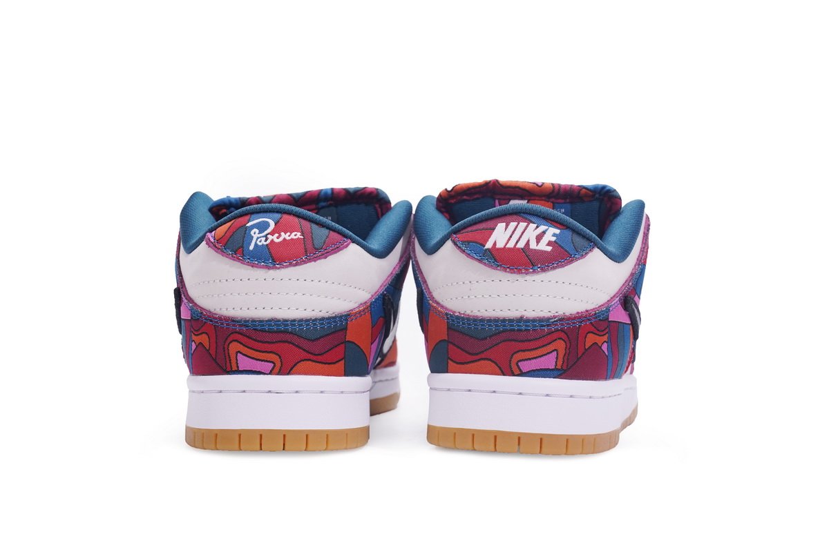 Parra x Nike SB Dunk Low Pro QS Abstract Art  DH7695-600 - Image 3