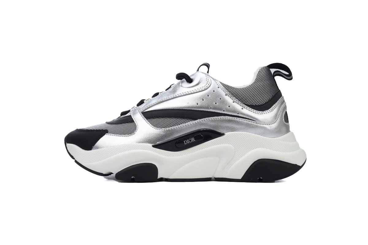 dior_b22_sneakers__black_grey_silver_1BD567B5B041E Dior B22 Sneakers Black Grey Silver - Image 1