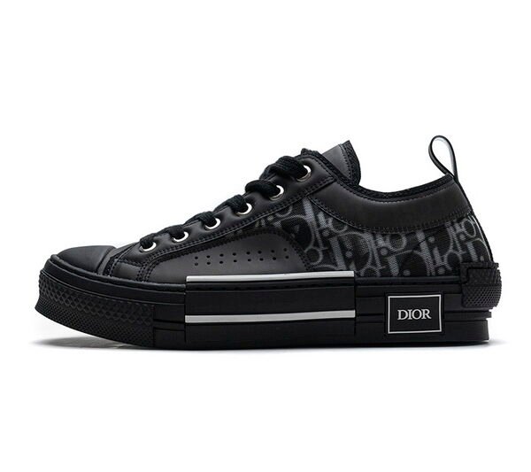 Dior B23 HT Oblique Transparency Low H565 Black
