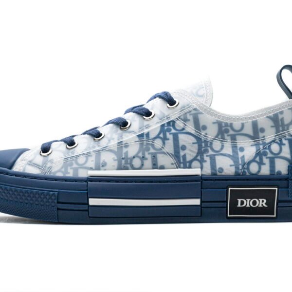 Dior B23 HT Oblique Transparency LOW T00962H565 White Blue