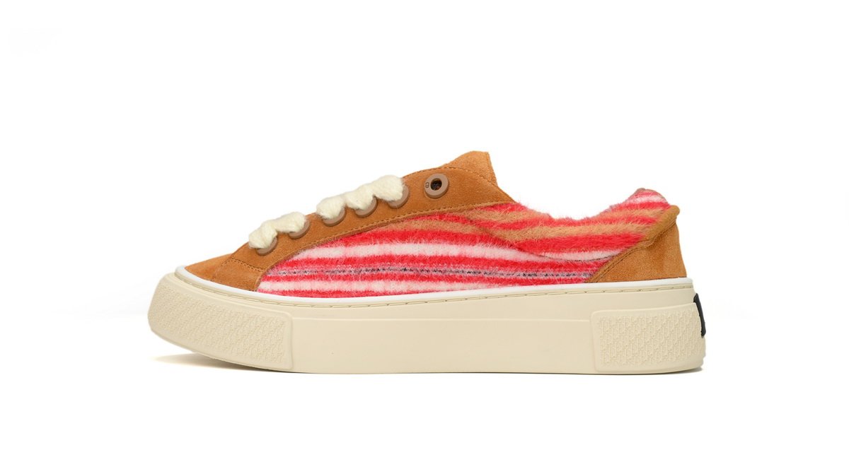 Dior B33 Sneakers  Release Brown Red Stripes 3SN272 ZIR1 6536 - Image 1