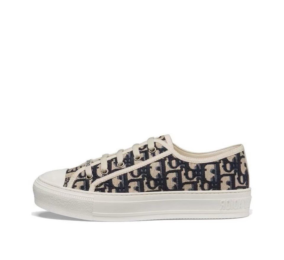 Dior Walk'N'Dior Oblique Navy Canvas KCK211OBE_S56B - Image 1