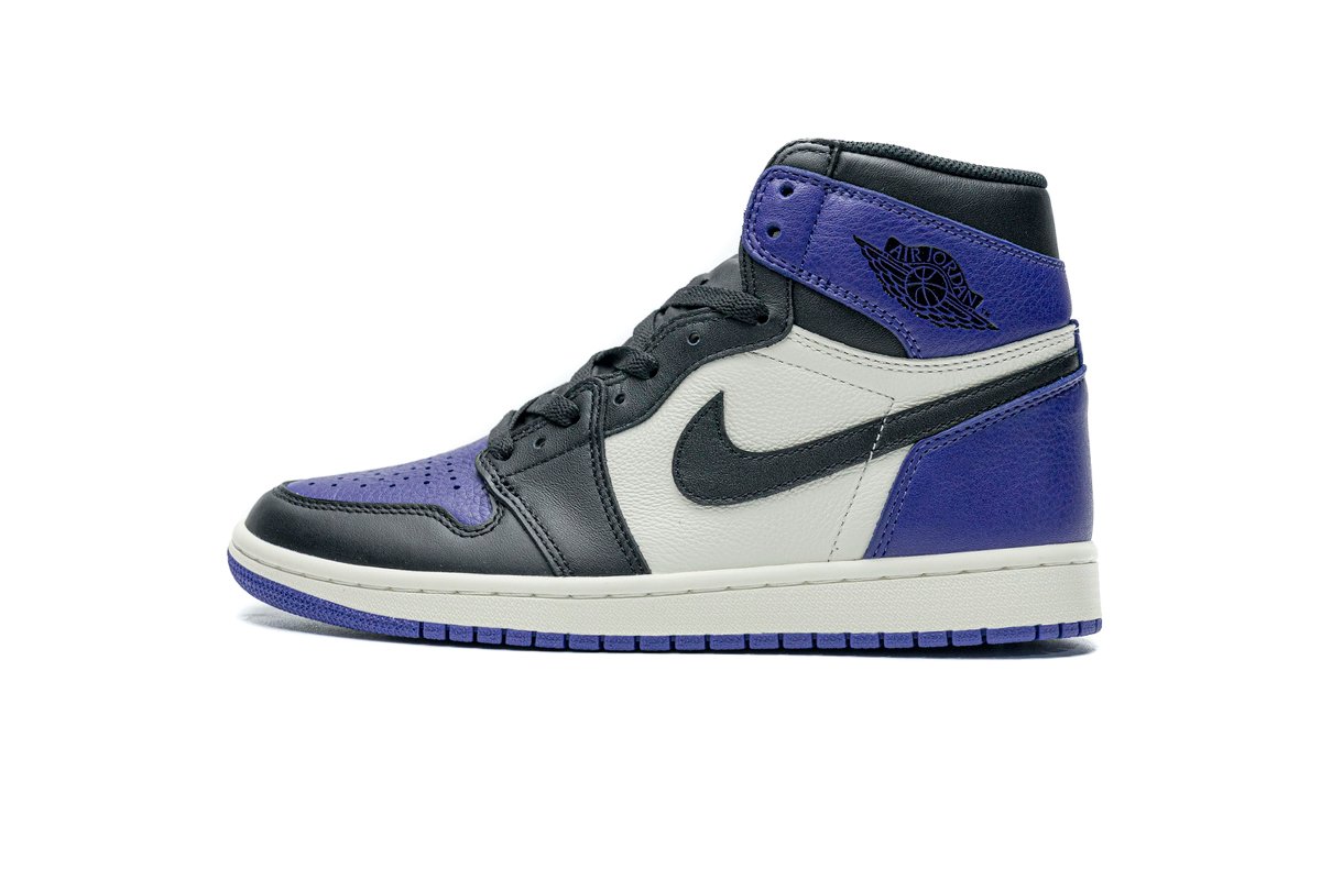 Air Jordan 1 Retro High Court Purple 555088-501 - Image 1