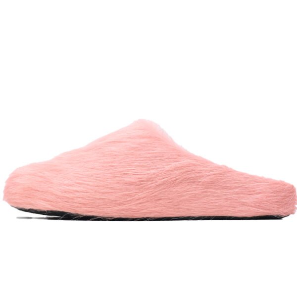 Marni Long-hair Calfskin Fussbett Sabot Pink SBMS004601P412200C29