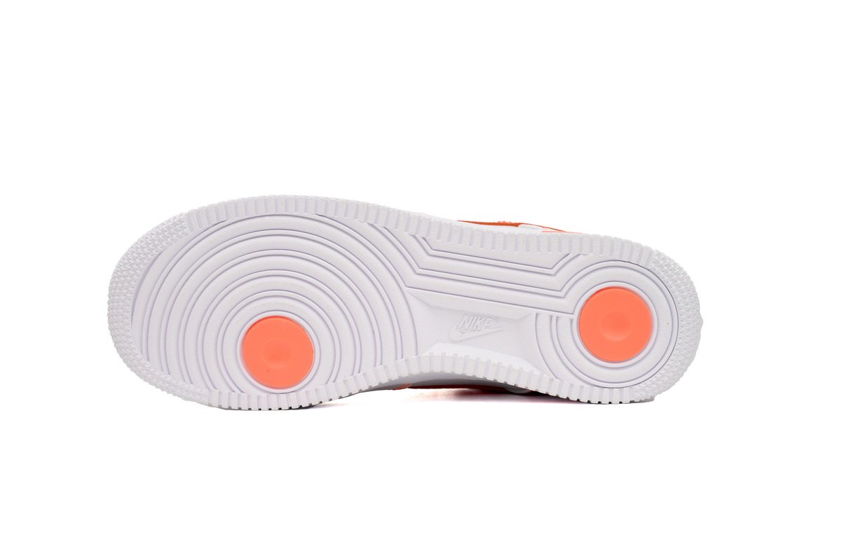 Nike Air Force 1 Low Vlone White Orange AA5360-100 - Image 6