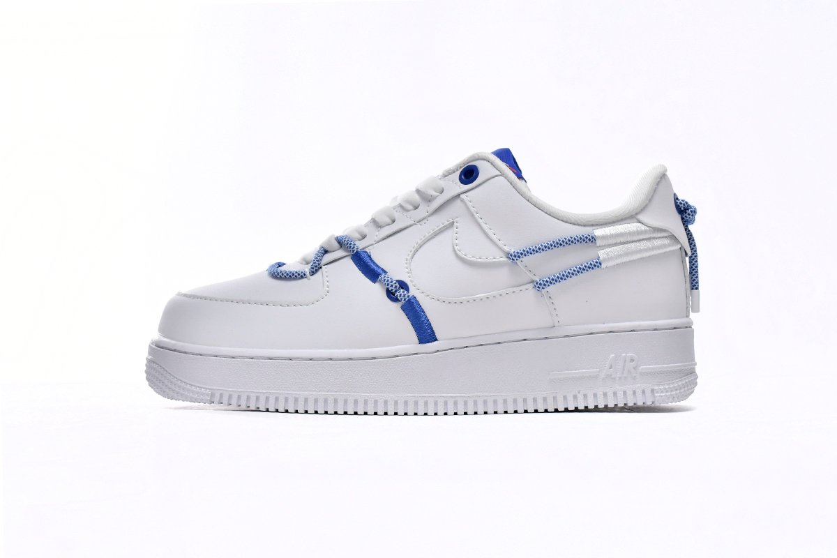 Nike Air Force 1 Low White and Safety Orange DH4408-100 - Image 1